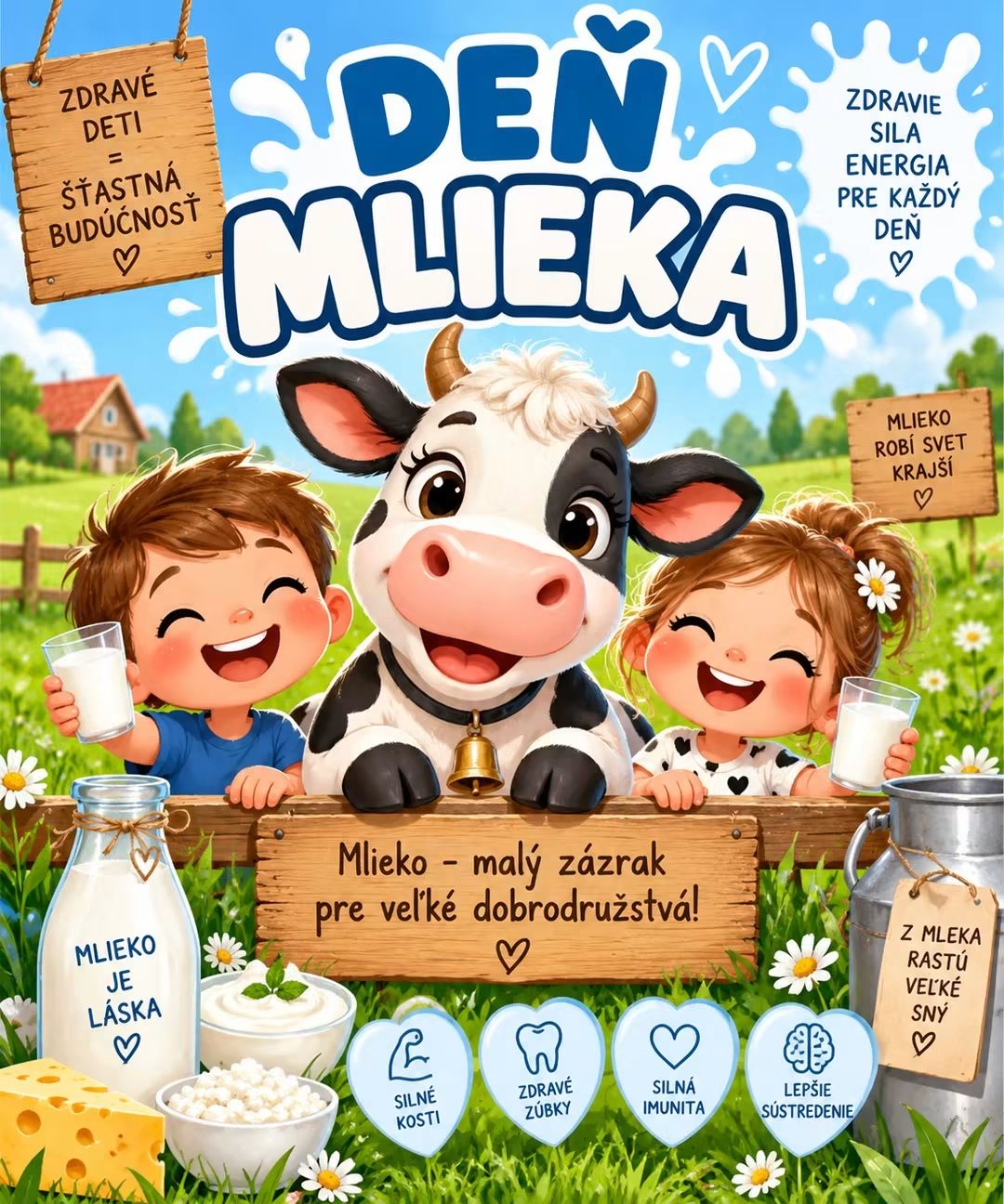 Deň mlieka na školách